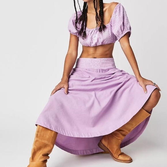 Free People Dresses & Skirts - NWT Free People Lotus Set Lavender XS